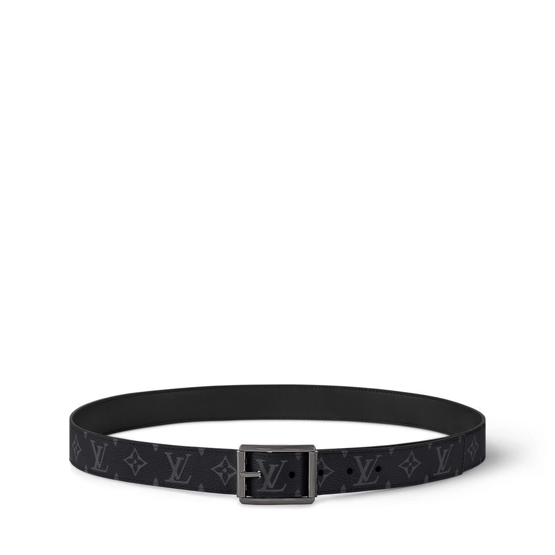 Uptown 35MM Reversible Belt Monogram Eclipse Canvas - Accessories
